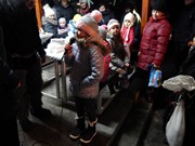 Rozsvícení stromečku v obci Vlkava